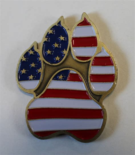 Military Working Dog Paw Print