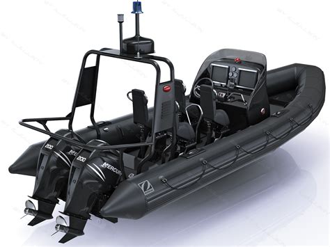 Military Zodiac Boat Stealth