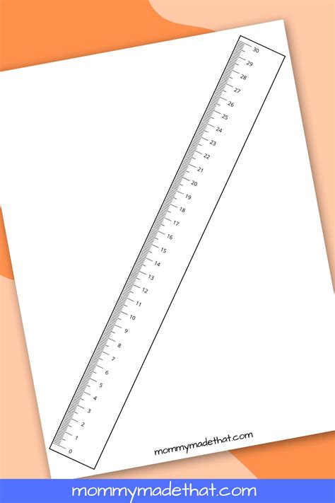 Millimeter Printable Ruler Image 1