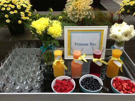 Free Mimosa Bar Printables