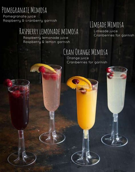 Mimosa Bar Variations