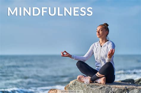 Woman meditating in a peaceful environment