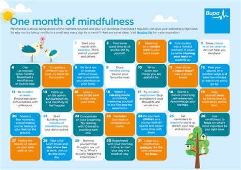 Mindfulness Calendars