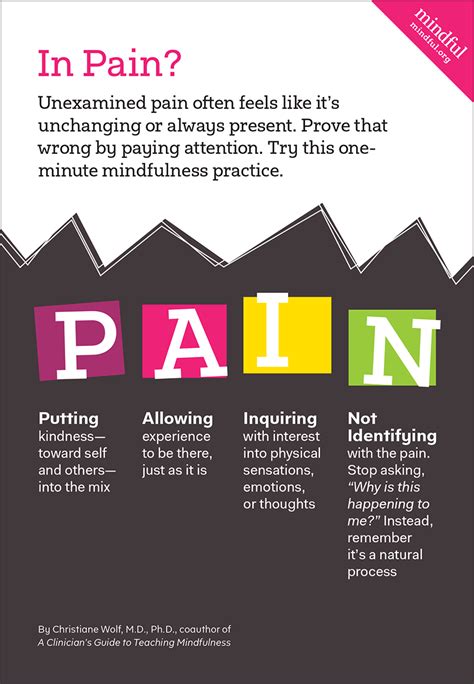 Mindfulness for Pain