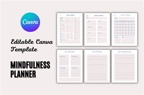 Mindfulness Planner Template