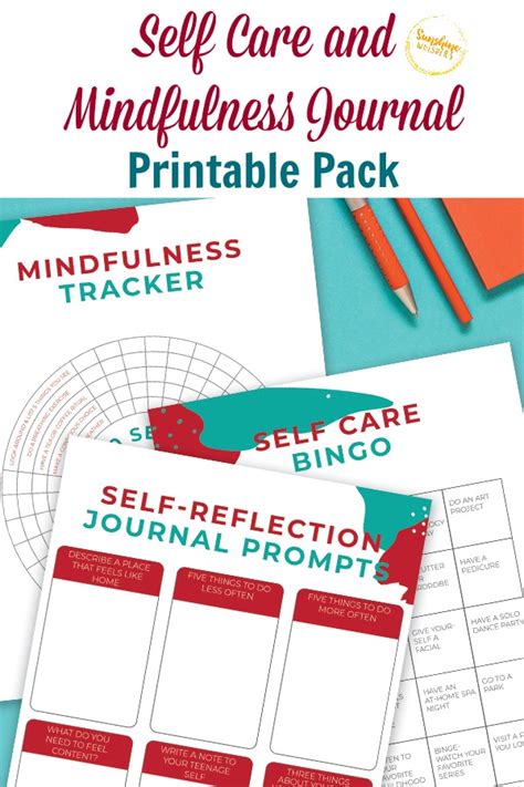 Mindfulness and Self-Care Template