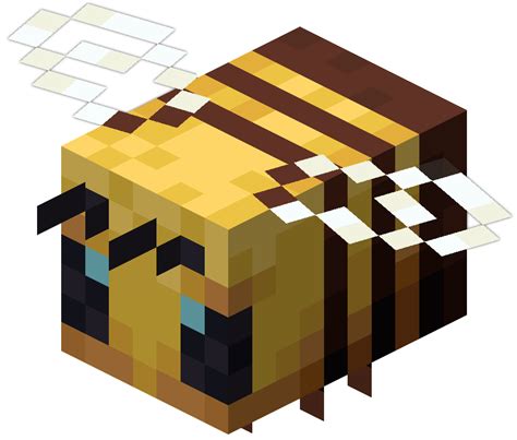 Minecraft Bee Head Template