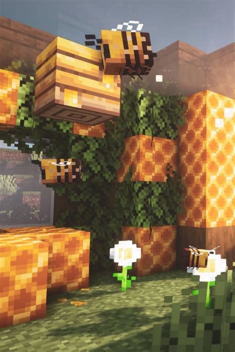 Minecraft Bee Hive Template