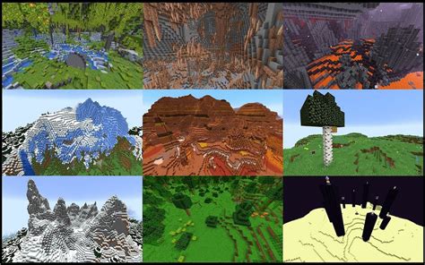 Minecraft Biomes