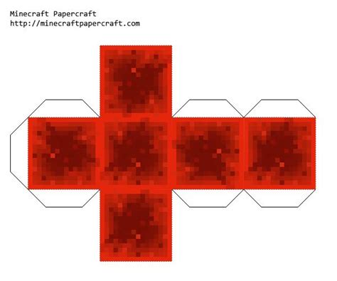 Minecraft block printable Redstone