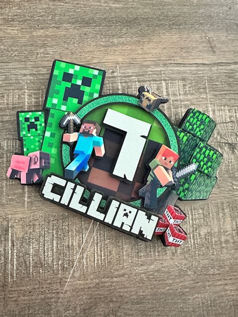 Minecraft cake topper tips for a custom celebration