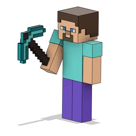 Minecraft character printable Steve