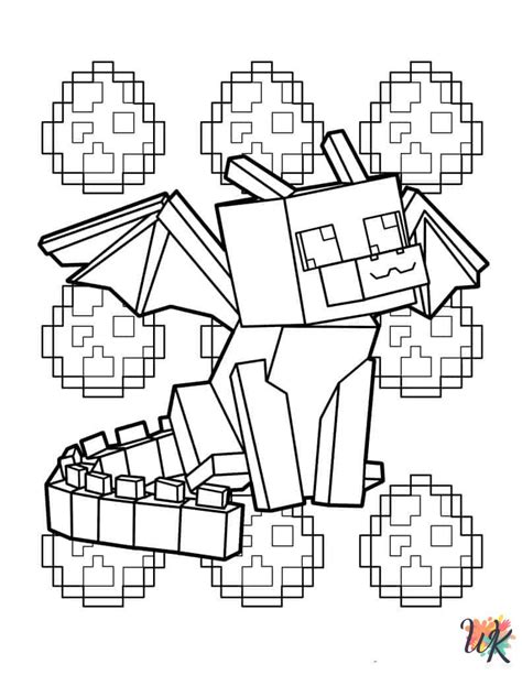 Minecraft Coloring Pages Gallery 7