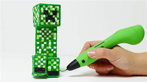 Minecraft Crafting Table 3D pen template