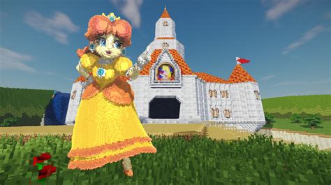 Minecraft Daisy Template in 3D