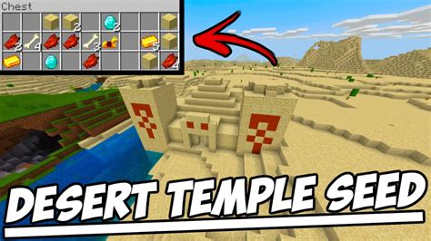 Desert Temple Seed Template for Minecraft