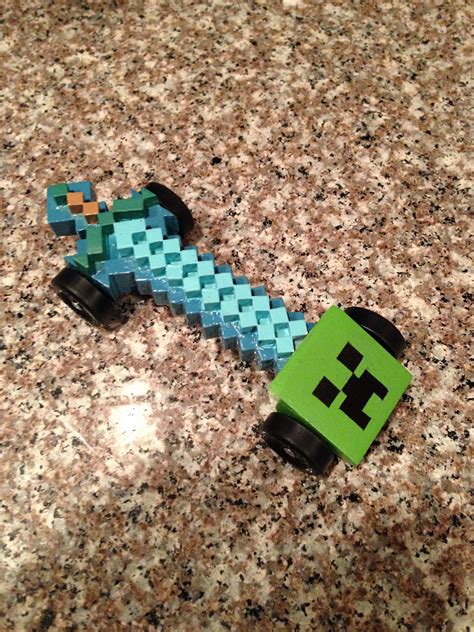 Minecraft Diamond Sword Car