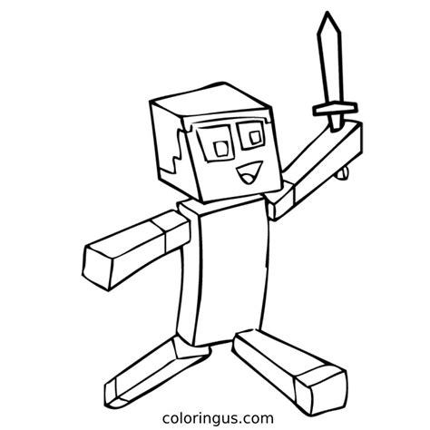 Minecraft Dungeons Colouring Page Gallery 10