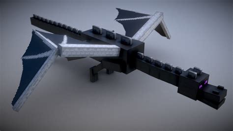 Minecraft Ender Dragon 3D pen template