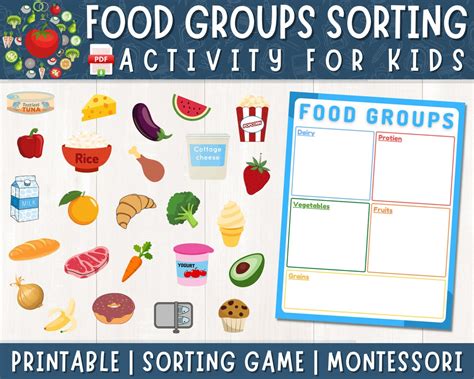 Minecraft food group sorting