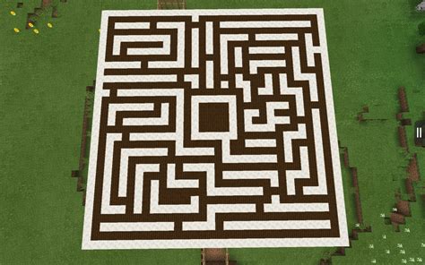 Minecraft maze templates