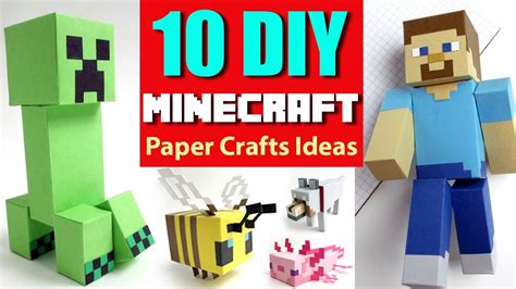 Minecraft Paper Craft Ideas