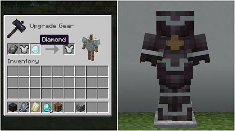 Minecraft Smithing Template Enchants