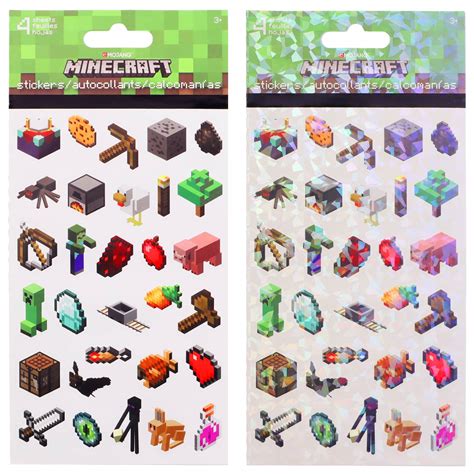 Minecraft stickers benefits