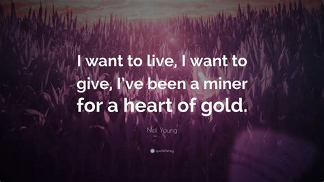 Miner for a heart of gold