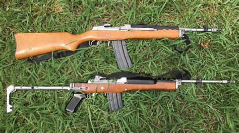 Mini 14 rifle self-defense application