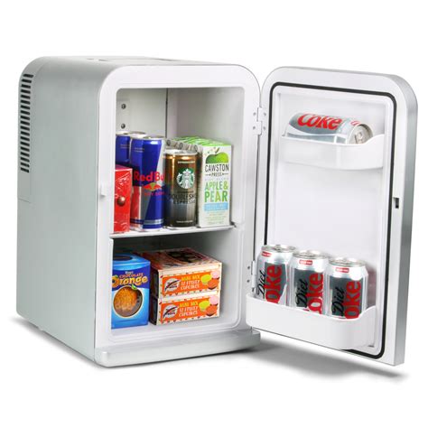 A mini fridge