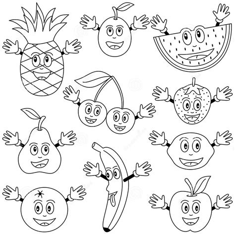 Mini fruit printables for kids smoothie bowl