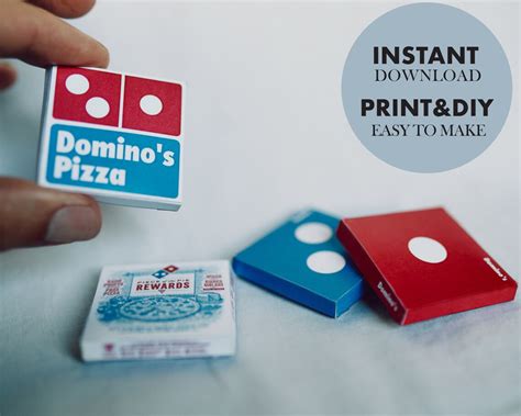 Mini Pizza Box Template 8