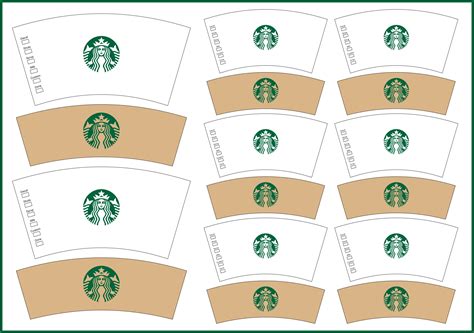 Ideas for Using Mini Starbucks Cup Printables