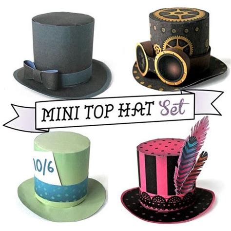 Mini top hat pattern