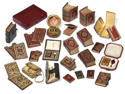 Miniature book collection in a 1:12 scale