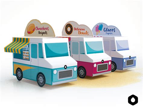 Miniature Food Truck Printables