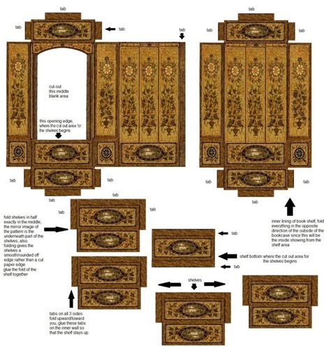 Miniature Furniture Printables