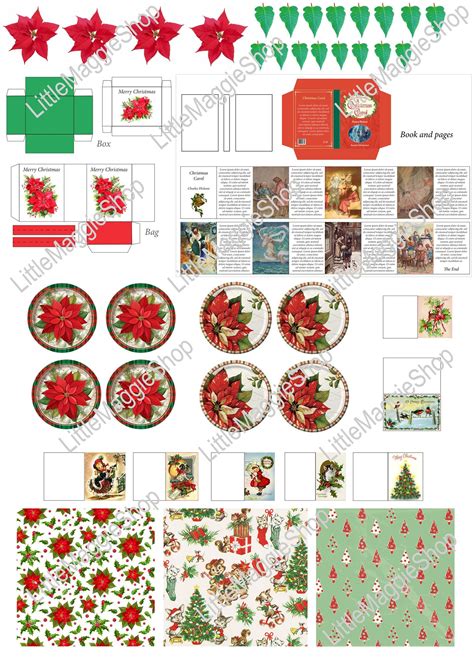 Miniature Holiday Printables