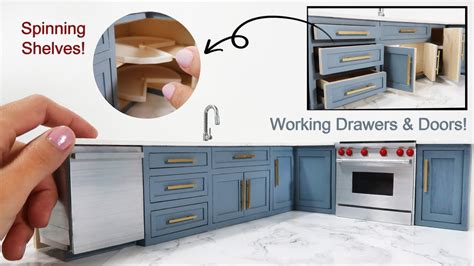 Miniature Kitchen Cabinets