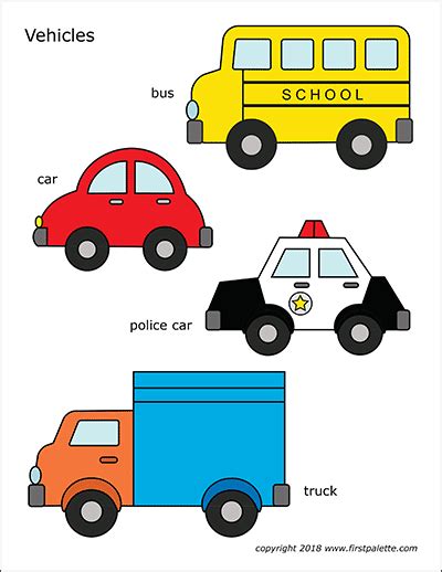 Miniature Vehicle Printables