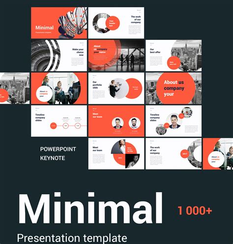 Minimalist Behance Template