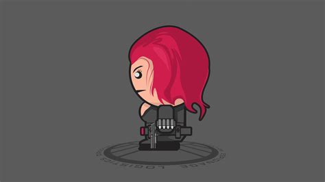 Minimalist Black Widow Tattoo