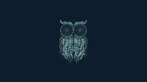 Minimalist Digital Owl