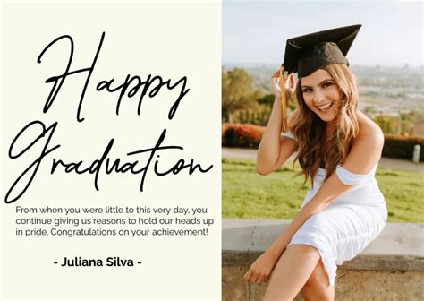 Minimalist Graduation Template