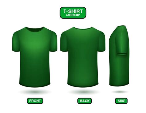 Minimalist Green T-Shirt Template