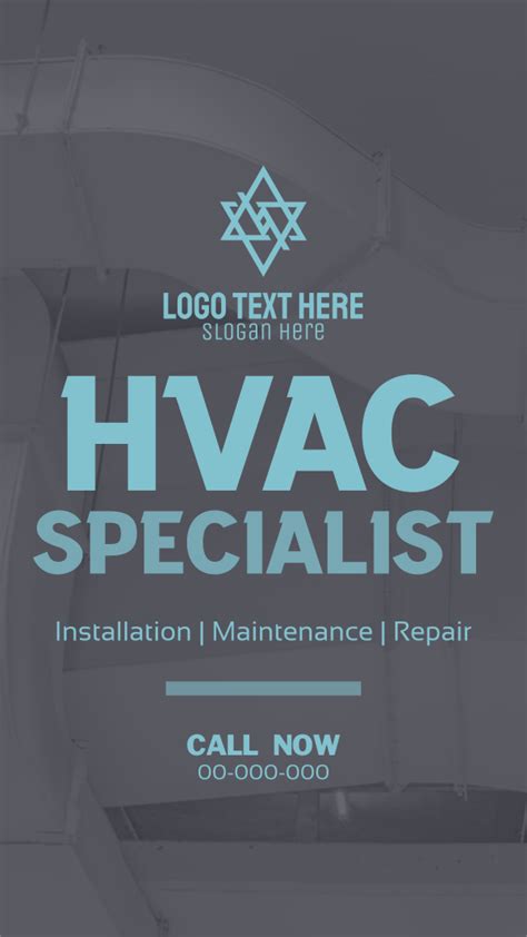 Minimalist HVAC template