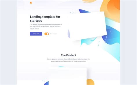 Minimalist Landing Page Template