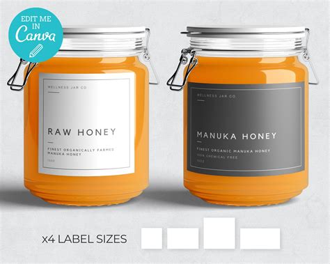 Minimalist Modern Label Template