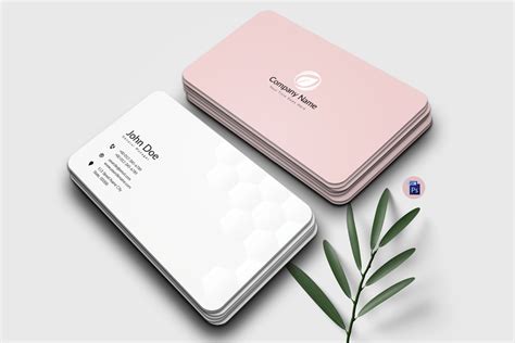 Minimalist Photocard Template